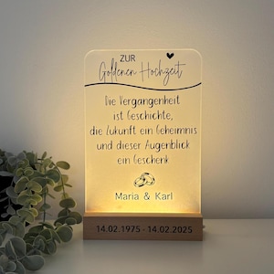 Bambinella LED Schlummerlicht Mit Namen Personalisiert – 10,5 X 10,5 X 4 Cm – Deko-Leuchte Fürs Kinderzimmer