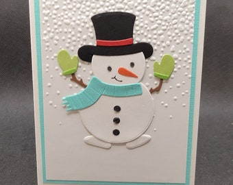 Snowman Greeting Card - Set of 6