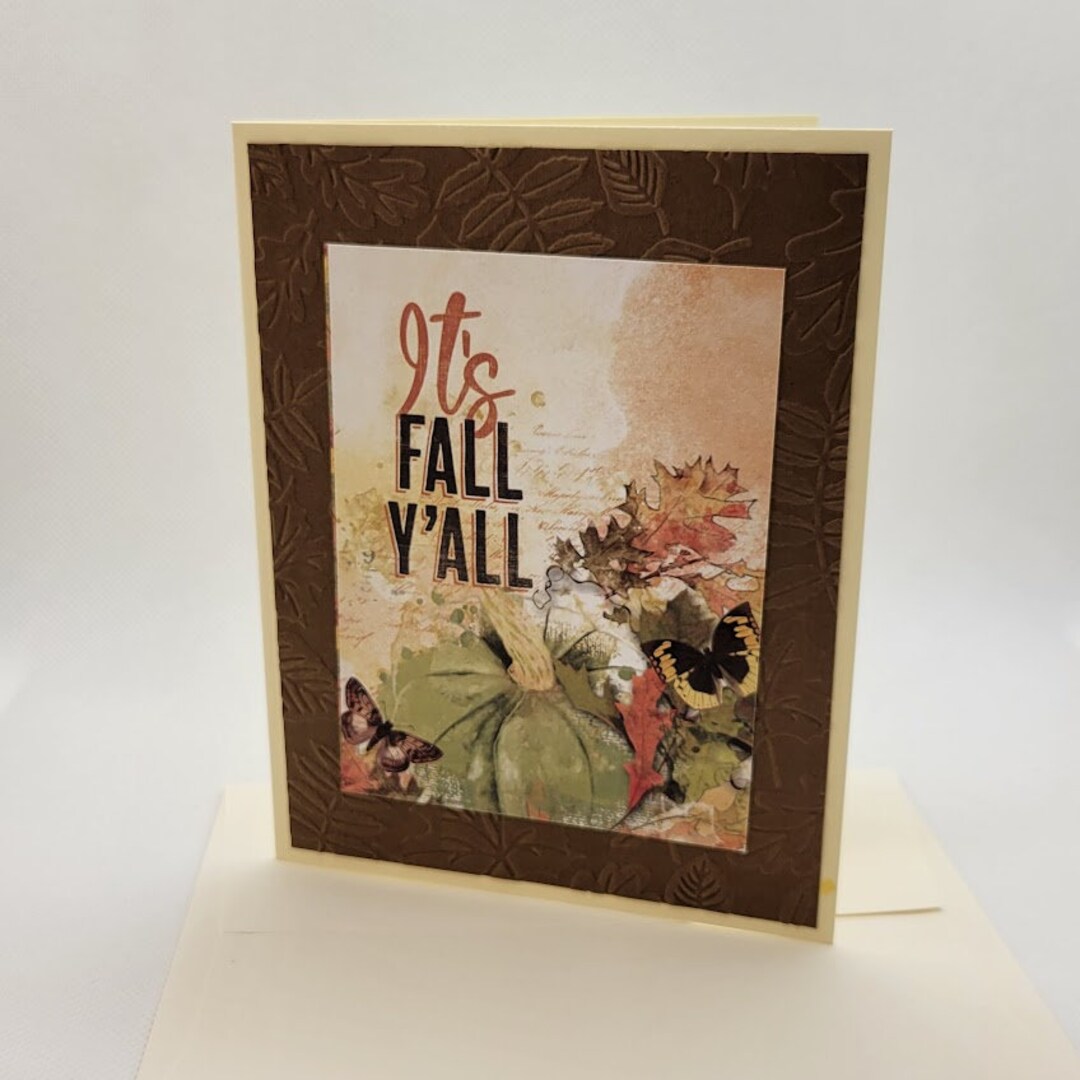 Card Kit, Handmade Card Kit, Fall Card Kit, DIY, DIY Card Kit - Etsy