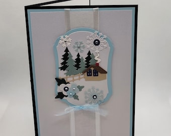 Luxury Handmade Christmas Card