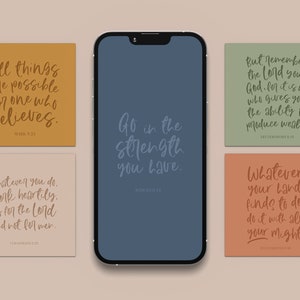 5 fondos de pantalla minimalistas de versículos bíblicos y publicaciones de Instagram - Citas de empoderamiento - Citas motivacionales imagen 2