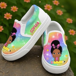 Personalized Pedal Shoes For Kids, Back To School Gift For Daughter, Birthday Gift For Kids, Little Girl Sneaker, Children&#39;s Pedal Shoes