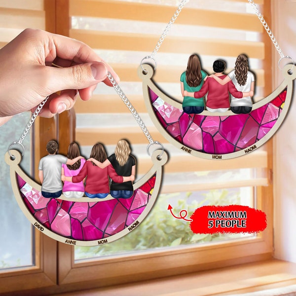 Suncatcher Mom Personalized Etsy
