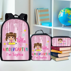 Sac à dos personnalisé pour enfants, sac à dos pour la rentrée des classes, cadeau d'anniversaire pour garçons et filles, cartables pour enfants et tout-petits
