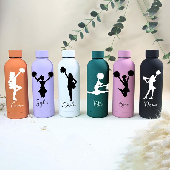 100 Stück Cheerleader-Aufkleber Für Flaschen – Abziehbar, Wasserfest, Bunt – Cooles Teamgeschenk Für Mädchen