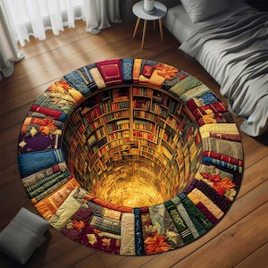 Décor Mural Étagère à Livres - Panneau 'Book Corner Tavern' En Fer Et Bois, 21x19 Cm, Style Littéraire - 4