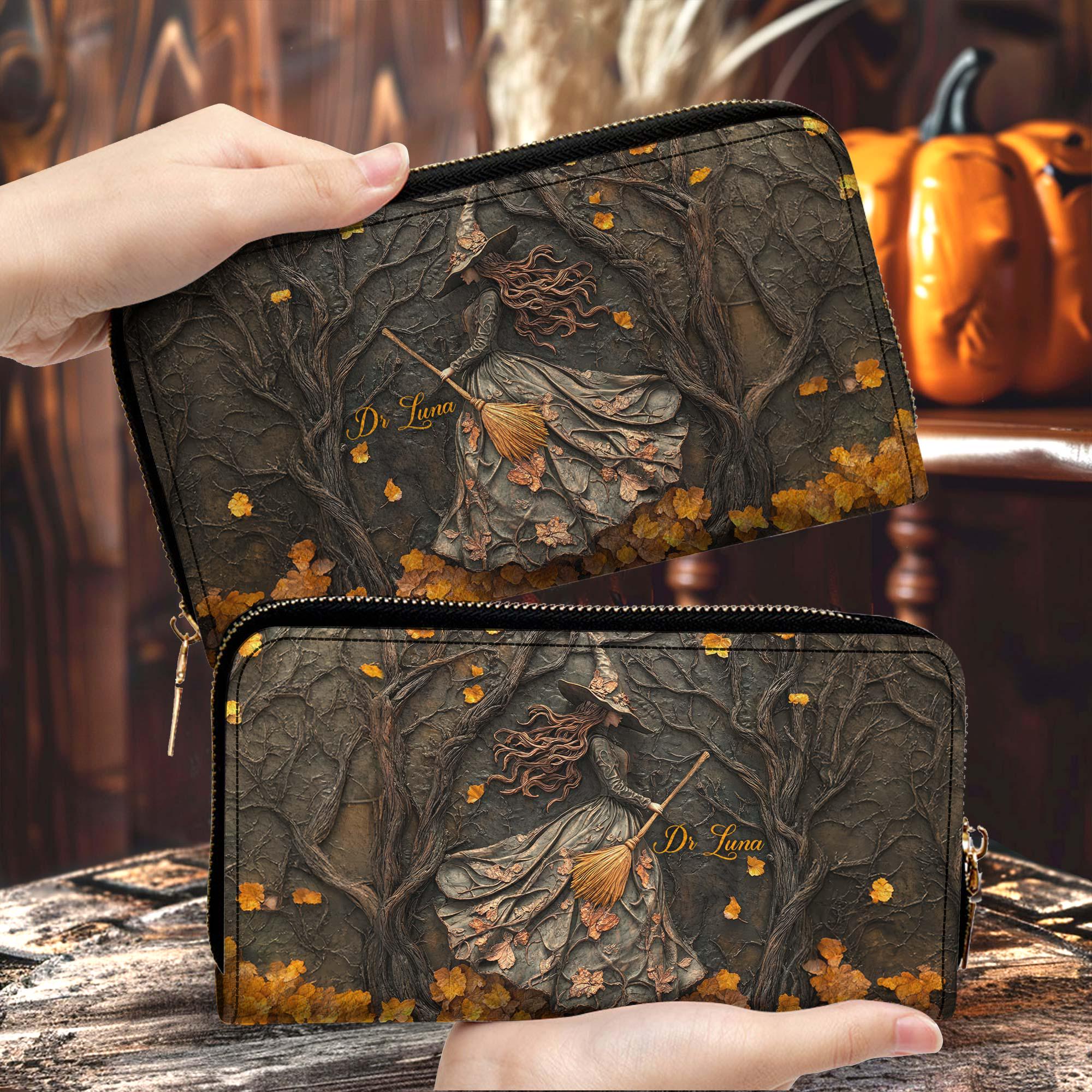 Witchy Gothic Print 3D Art Handbag With Handle, Spooky Ghost Vibes 3D Inflated Handbag, Spooky Season Bag, Halloween Accessories Gift