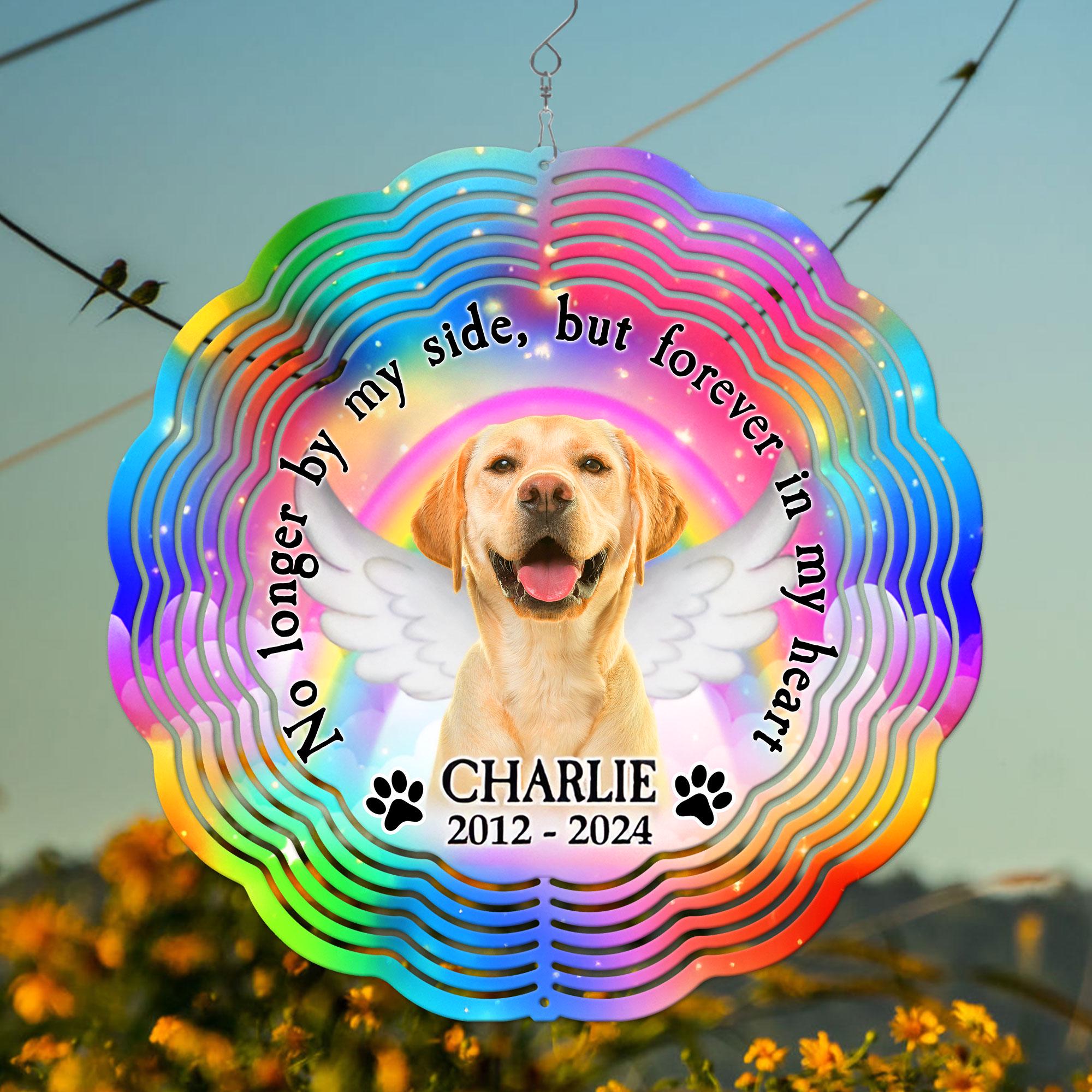 Personalized Pet Memorial Wind Rotator, Wind Spinner For Pet Memorial, Pet Loss Gift, Infant Loss Gift, Miscarriage Gift, Sympathy Gift