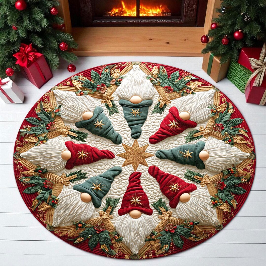 Gnome Tunnel Express Round Carpet NCU0XD1430