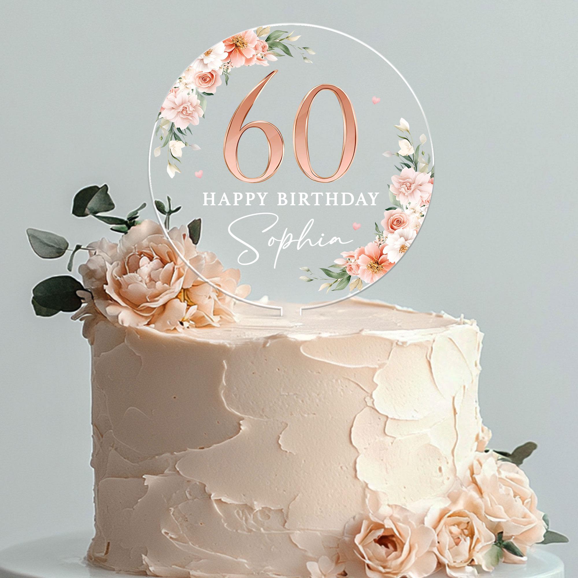 Alles Gute zum Geburtstag Cake Topper - Perfekt für Geschenke für Erwachsene  | Flying Tiger Copenhagen, image size:2000x2000