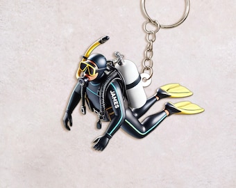 OUSIO Portachiavi a forma di granchio, in acciaio inox, placcato argento, con animali dell'oceano, per donne, auto, zaino, borsa, decorazione, regali, Argento, Medium