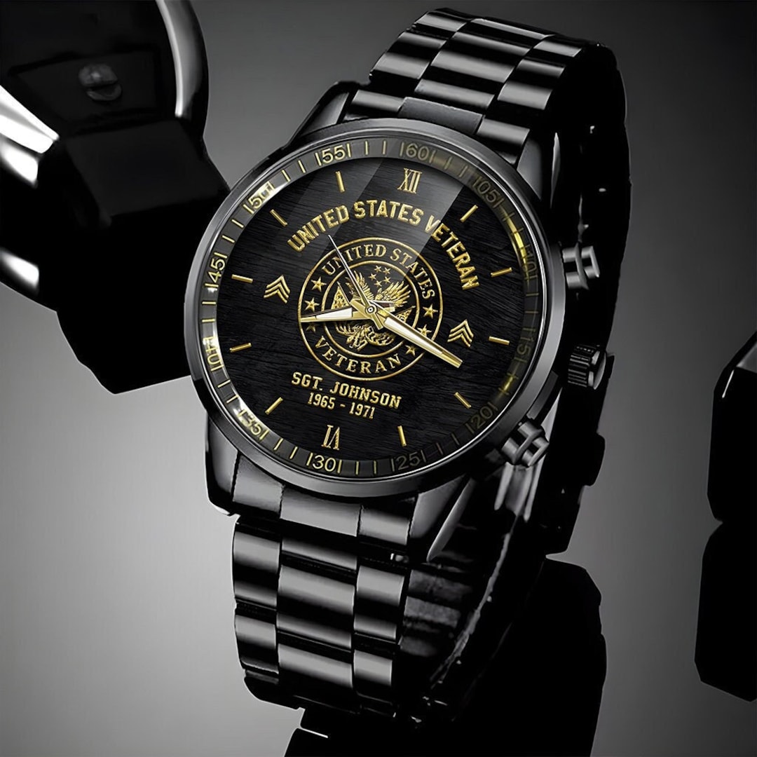 Military Watch Line Of Duty In Usa Black Patriot