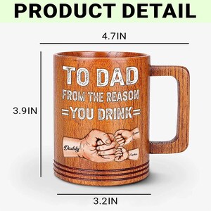 Root Beer Mug For Dad - As You Wish Pottery
