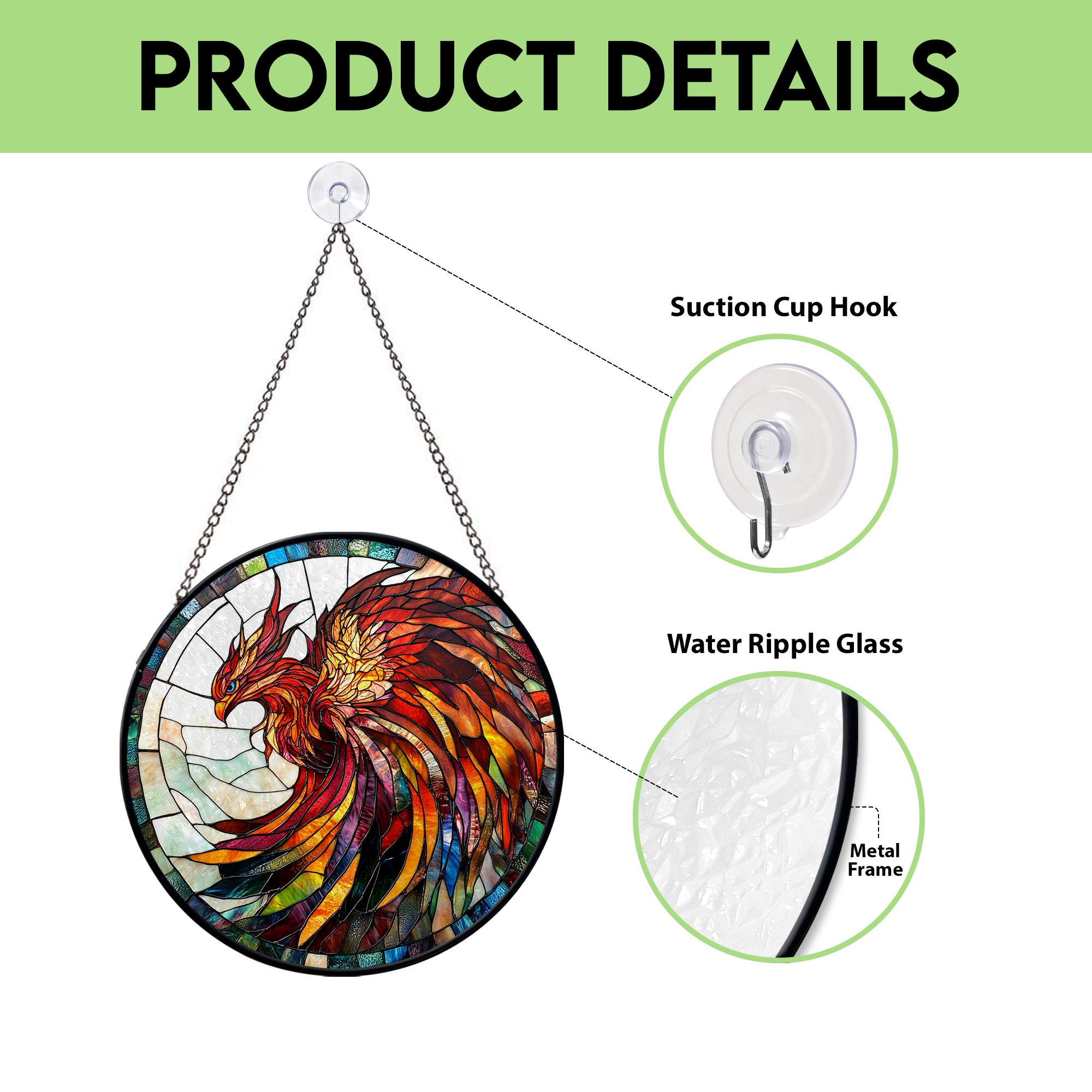 Decorazione Acchiappasole Pappagallo Colorato - Da Appendere A Finestra O Giardino | Effetto Arcobaleno - Foto 9