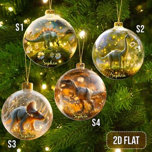 Unique Gifts For Grandma, Grandma Ever Cute Dinosaur Acrylic Ornament, Personalized Christmas Ornament, Gifts For Nonna From Grandchild, Xmas Tree Decor, Gifts For Mother's Day Birthday