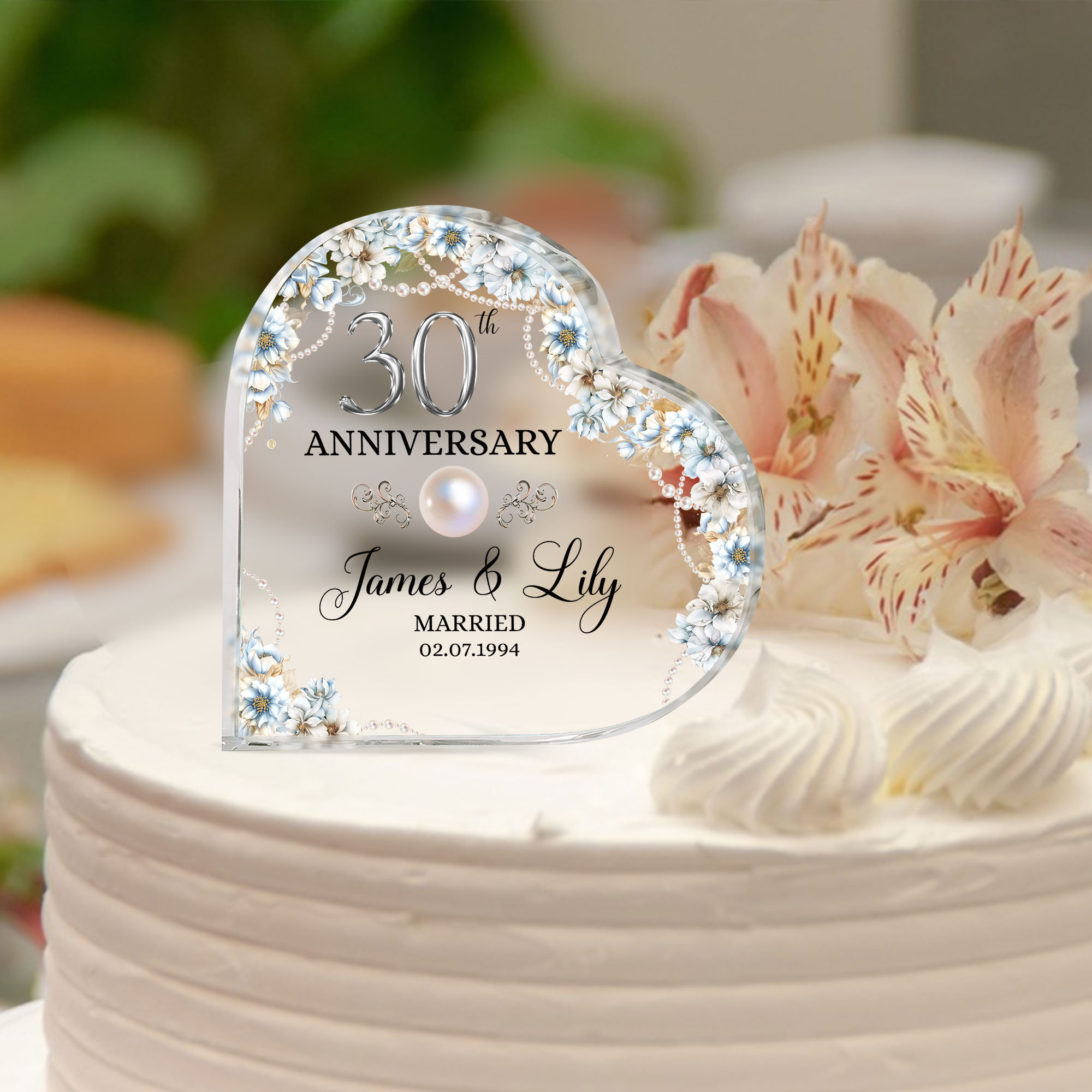 【期間限定割引】ケーキ トッパー 結婚式 二次会 記念日 バレンタイン 期間限定値引☆ウエディング ケーキ トッパー 結婚式