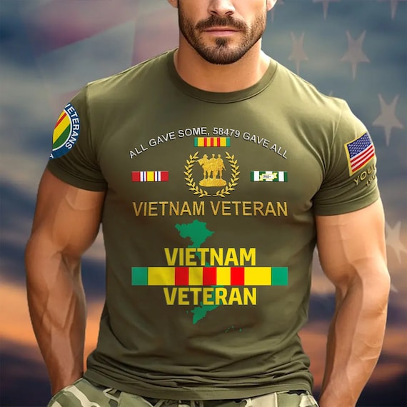 Vietnam Veteran T-Shirt,All Gave Some 58479 Gave All Shirt Vietnam Veteran T-Shirt,All Gave Some 58479 Gave All Shirt