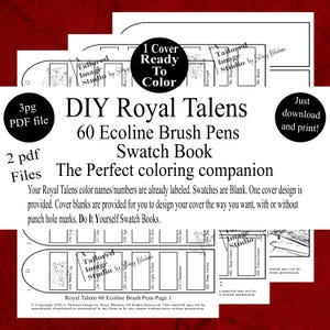 Royal Talens 60 Ecoline Brush Pens DIY Kleurstaal Boekstijl 1