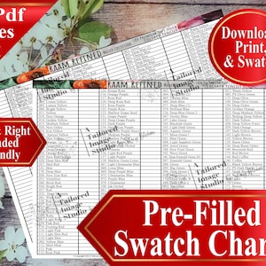 Tabela de amostras Raam Refined Master Collection 180 Premium Soft Touch