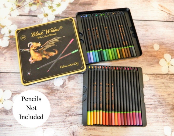 Black Widow Edition 4000 DG 36 Crayons de couleur Dragon DIY Color Swatch  Book Style 1 - Etsy France
