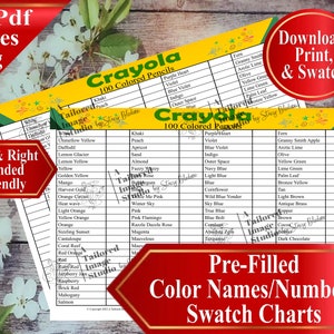 Crayola 100 Buntstift Farbpalette