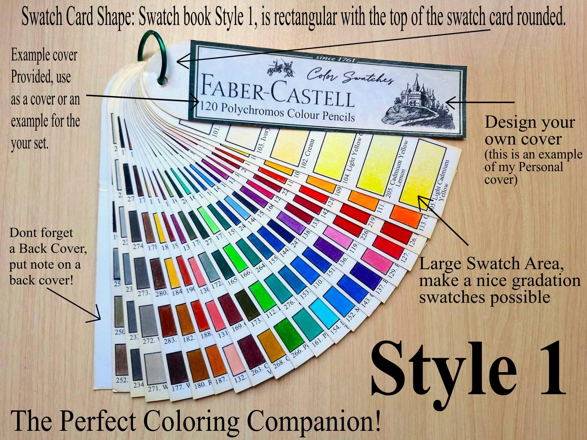 Color Chart Castle Art Supplies Vs Faber Castell Faber-Castell - Main Image