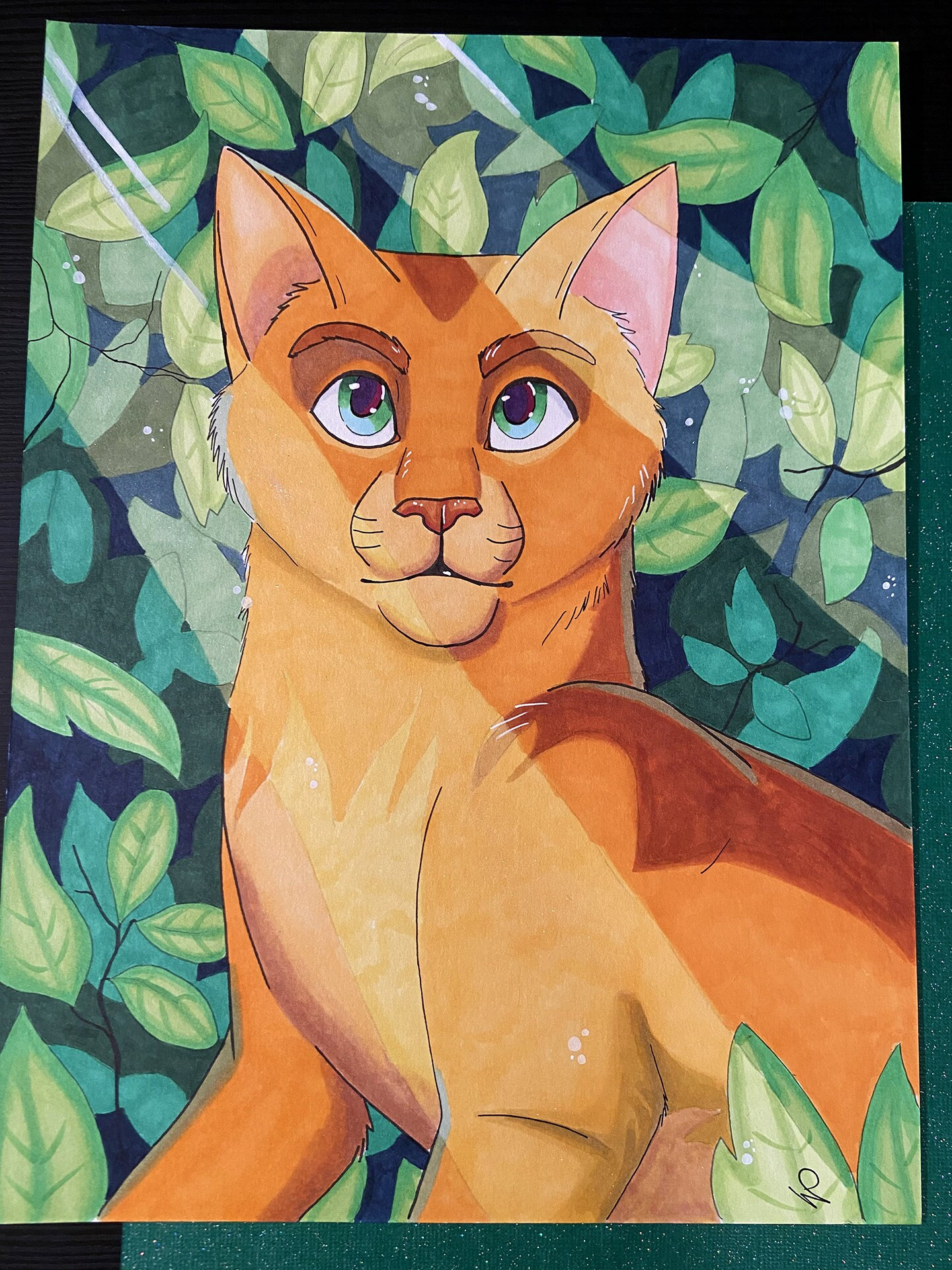 Just another warrior cat design blog — Firestar