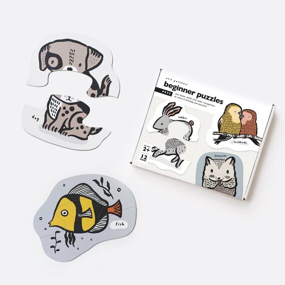 Puzzle Pets I Beginner Puzzle I From 1 Year I Gift Idea I Birthday