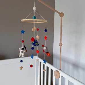 Mobile Astronaut | Handmade | Fairly Made | Personalizable and a cool unique piece for the children's room!