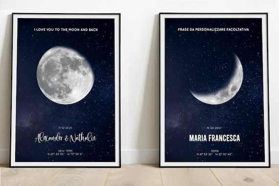 the dark white moon, moon quotes, wall poster, romantic poster