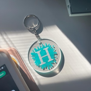 Custom acrylic keychain