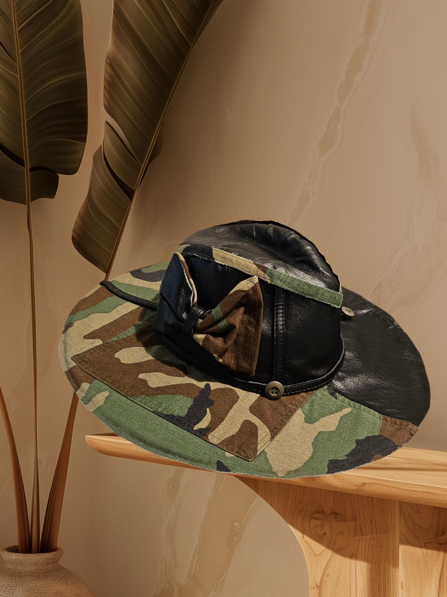 Camouflage Fedora Hat