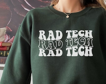 Rad Tech Sweatshirt, Rad Tech Week, Radiologist Gift, Radiologist Shirt, Retro Xray Technician, Radiology Crewneck, Retro Xray Tech