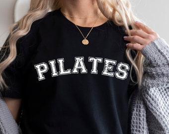 Pilates Shirt, Pilates Gift, Pilates Instructor Gift, Pilates Teacher Shirt, Pilates Lover, Reformer, Distressed Tee, Womens Workout Shirt