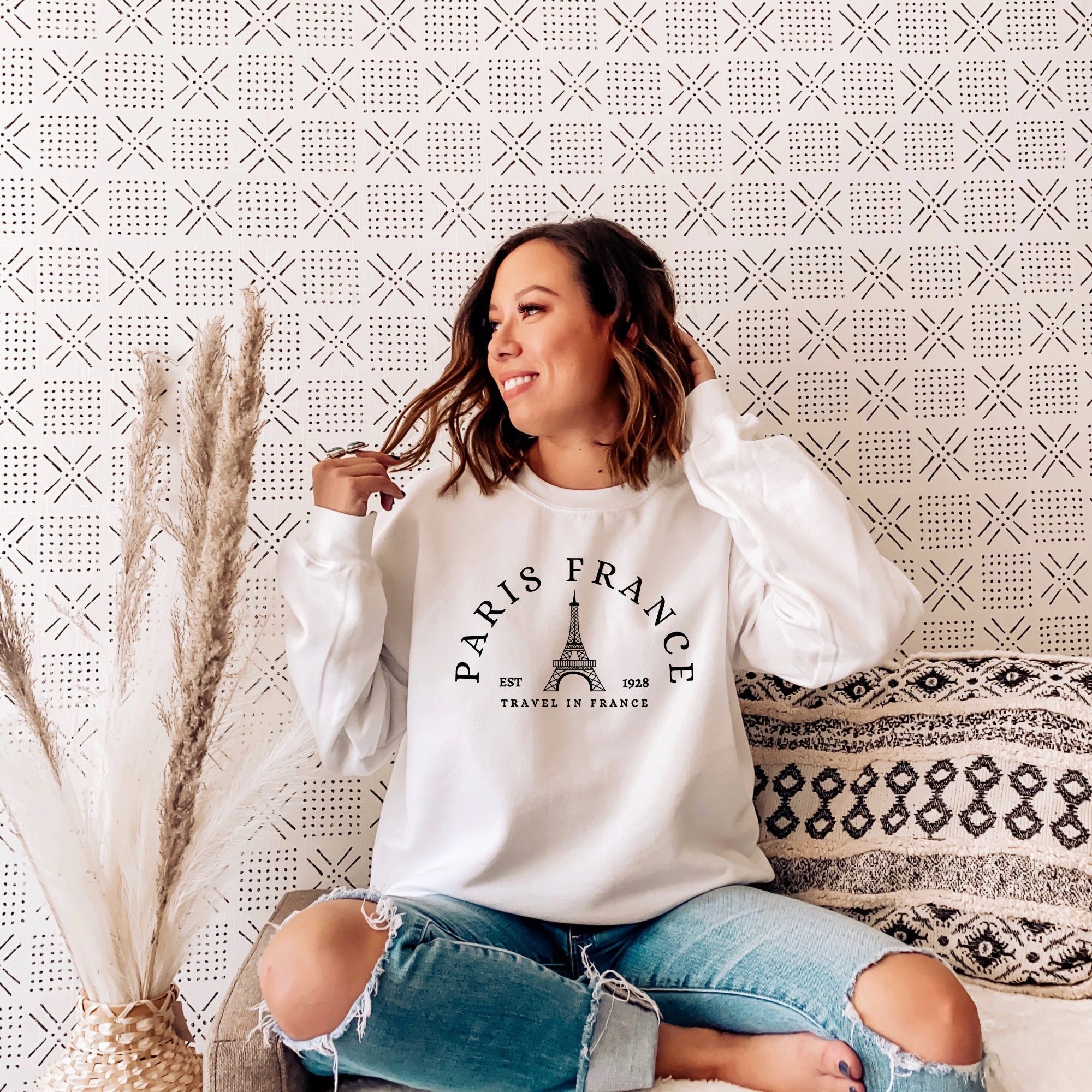Paris France Sweatshirt, Paris Hoodie Women, Parisian