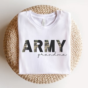 Army Grandma Shirt, Military Grandma Shirt, Proud Army Grandma Shirt, Camo Tee,  Gift for Grandma, Army Grandma Gift, Homecoming Deployment