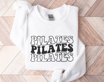 Pilates Sweatshirt, Pilates Teacher Gift, Pilates Instructor Gift, Pilates Lover, Reformer, Womens Workout Crewneck, Group Fitness Sweater