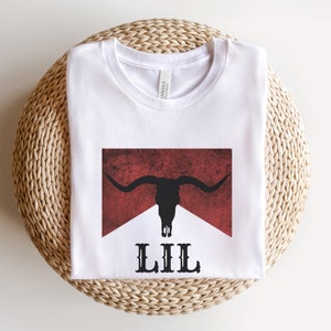 Sorority Lil Shirt, Sorority Little Sister, Big Little Western Shirt, Big Little Cowgirl Shirt, Big Little Shirt Sorority Reveal