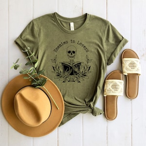 Enemies to Lovers Shirt, Dark Romance Reader, Smut Reader, Bookish Shirt, Gift for Book Lover, Booktok, Bookworm, Reading Shirt, TBR Shirt