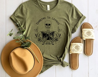 Enemies to Lovers Shirt, Dark Romance Reader, Smut Reader, Bookish Shirt, Gift for Book Lover, Booktok, Bookworm, Reading Shirt, TBR Shirt