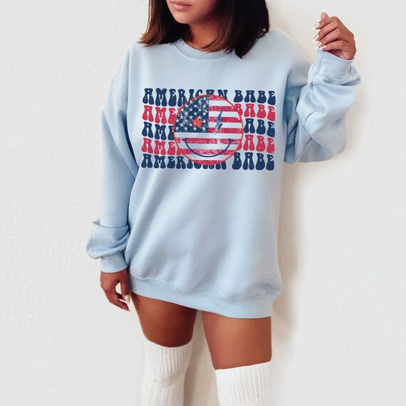 Womens patriotic sweatshirt hotsell