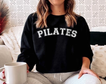 Pilates Sweatshirt, Pilates Teacher Gift, Pilates Instructor Gift, Pilates Lover, Reformer, Womens Workout Crewneck, Group Fitness Sweater