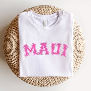 Maui Shirt, Hawaiian Shirt, Aloha Shirt, Hawaii Tshirt, Maui Gift, Maui Honeymoon, Hawaii Vacation Shirt, Beach Tshirt, Beach Vibes Shirt