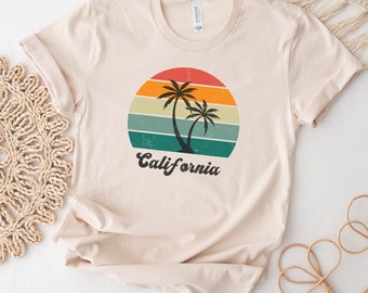 Vintage California Shirt, Retro California Shirt, Cali Girl Shirt, California Adventure Shirt, California Aesthetic, Trendy California Gift
