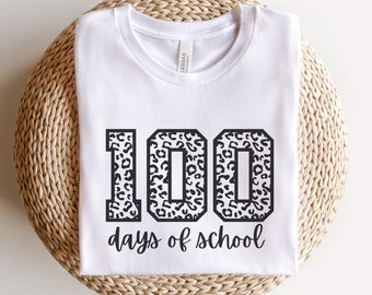 Chemise 100 jours d’école, chemise d’enseignant du 100e jour d’école, chemise d’enseignant à la mode, appréciation de l’enseignant, 100 jours plus lumineux, cadeau de l’enseignant