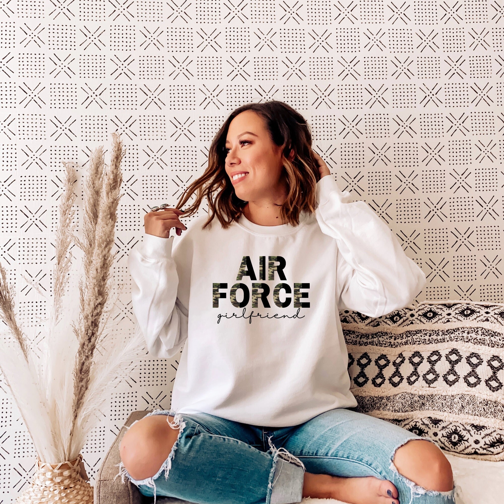 Air force girlfriend sweatshirt sales