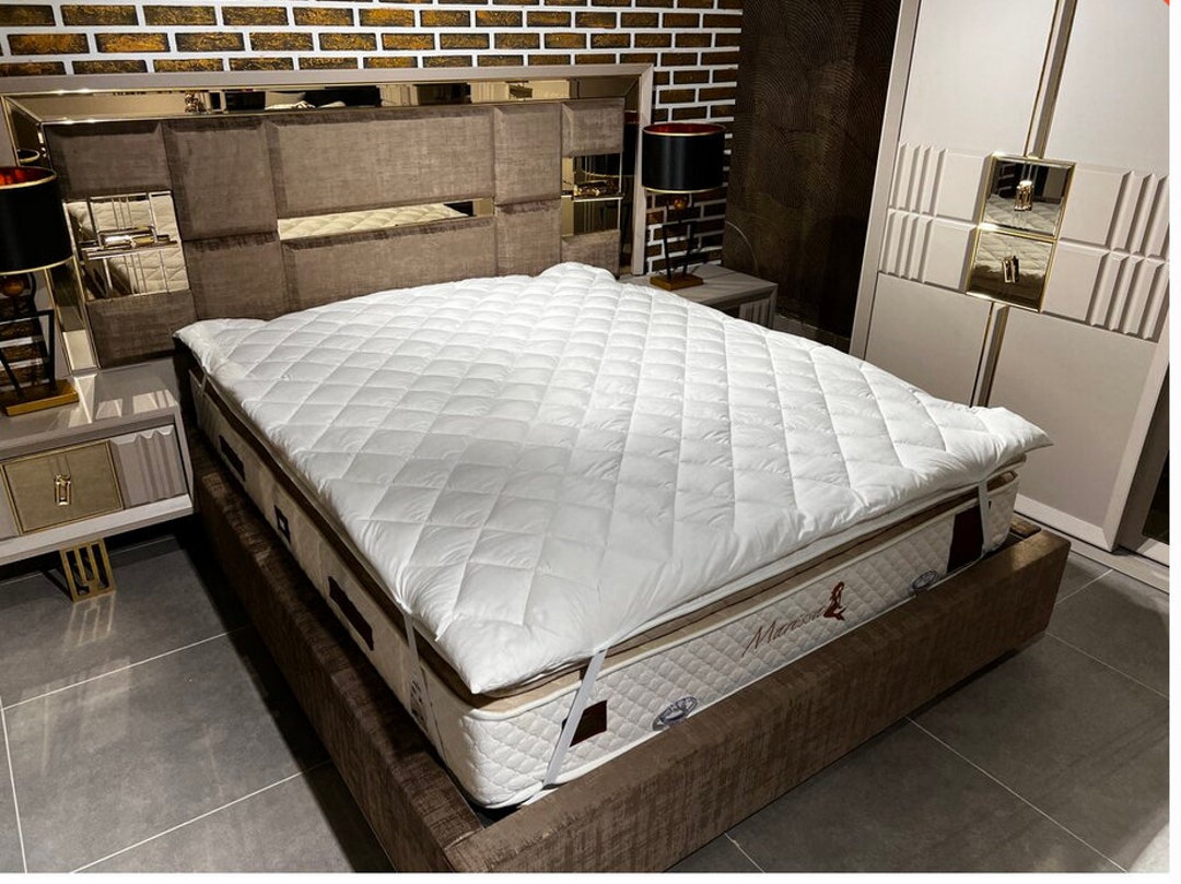 Washable Virgin Wool Mattress Protector Wool Pad CUSTOM SIZE on Request