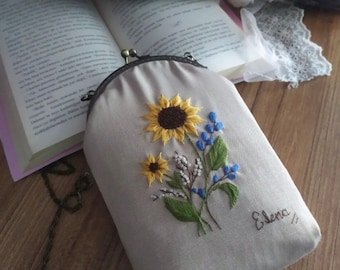 刺繍キット 財布バッグ、ハンドルバッグ | 刺繍ハンドバッグ、ウクライナバッグ、バックルコインケース刺繍キット、DIYクラフトキット