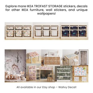 Storage Sticker for Ikea Trofast, Decals for Storage Inserts Ikea ...