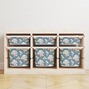 Storage Sticker For Ikea Trofast, Decals For Storage Inserts Ikea Trofast, Little Mermaids Decal For Trofast, Ikea Hack, Removable Stickers